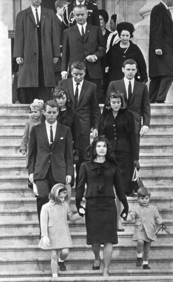 John F. Kennedy Funeral Photograph by Underwood Archives