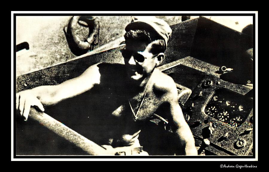 John F Kennedy Photograph - John F Kennedy on PT 109 by Audreen Gieger