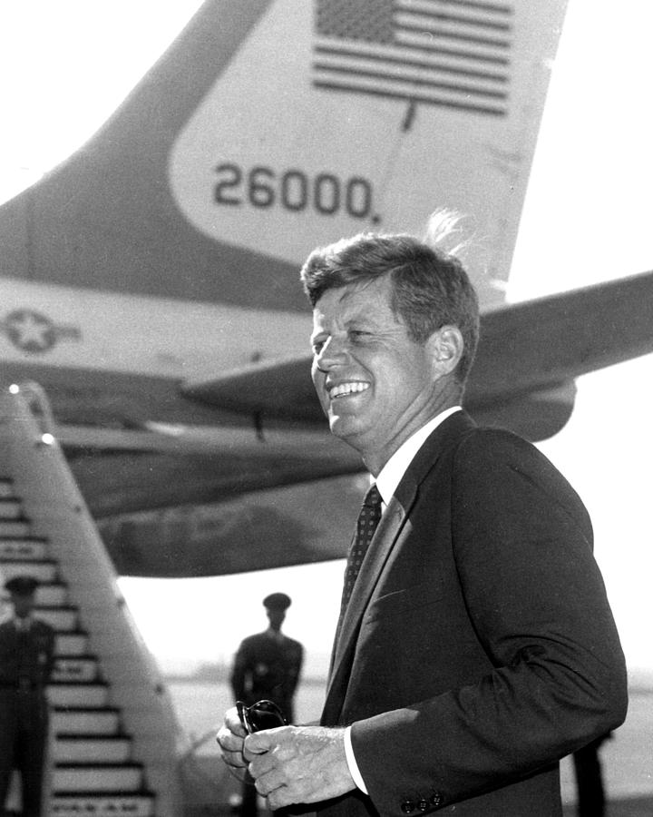 Vintage Photograph - John F. Kennedy  #1 by Retro Images Archive