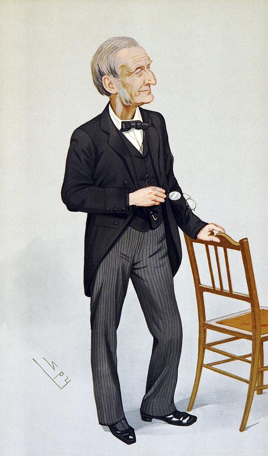 Portrait Photograph - John Gladstone, British chemist by Science Photo Library