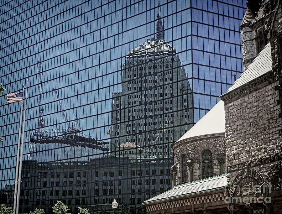 John Hancock - A Century of Self-reflection - Boston Architecture Photograph by Julia Springer