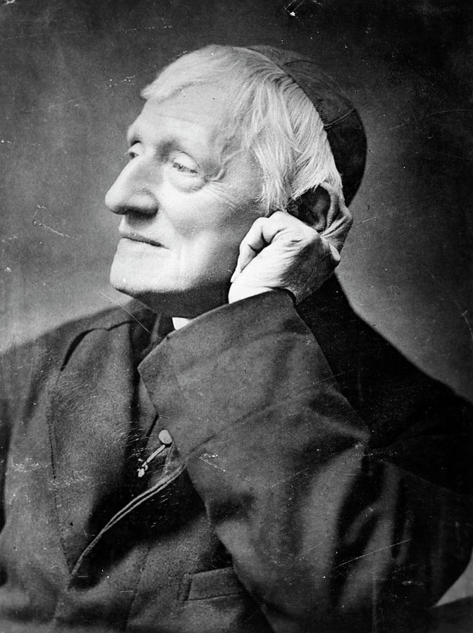 John Henry Newman (1801-1890) Photograph by Granger