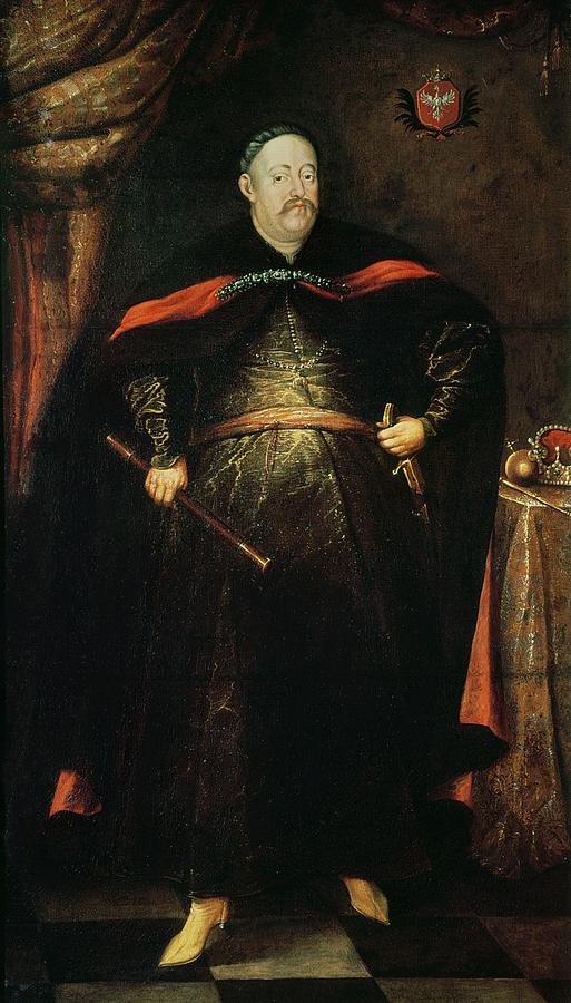 Portrait Photograph - John IIi Sobieski 1629-96 Oil On Canvas by Alexandre Jan Tricius