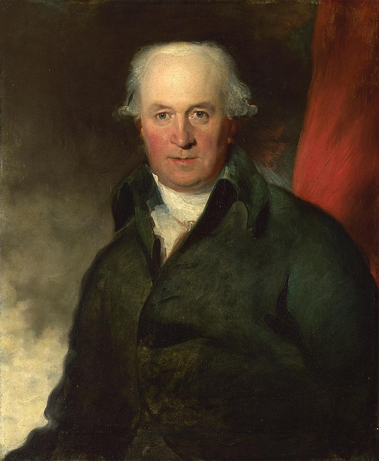 John Julius Angerstein aged about 55 Painting by Thomas Lawrence