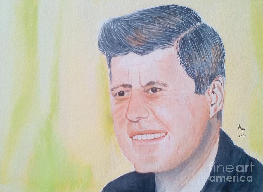 John Kennedy Painting - John Kennedy by Suresh Napa