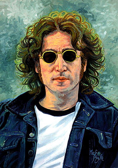 John Lennon '80s Painting by Neil Feigeles - Fine Art America