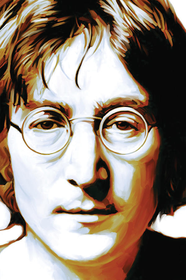 John Lennon Artwork Painting by Sheraz A