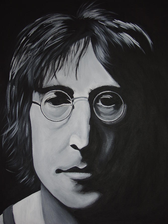 The Beatles Painting - John Lennon by Dean Stephens
