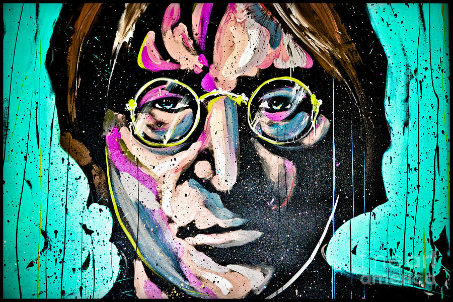 The Beatles Photograph - John Lennon by Gary Keesler