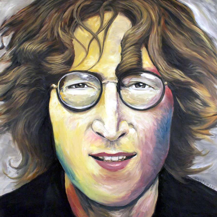 John Lennon Imagine Painting by Mike Underwood - Fine Art America