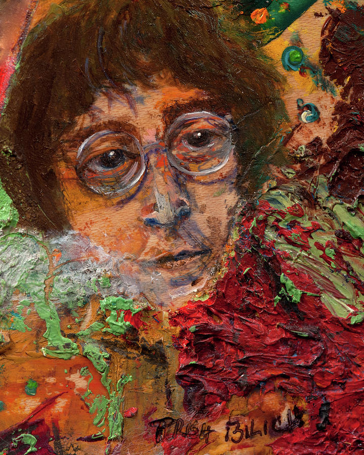 John Lennon In The Thick of Life by Trish Bilich John Lennon In The Thick of Life by Trish Bilich