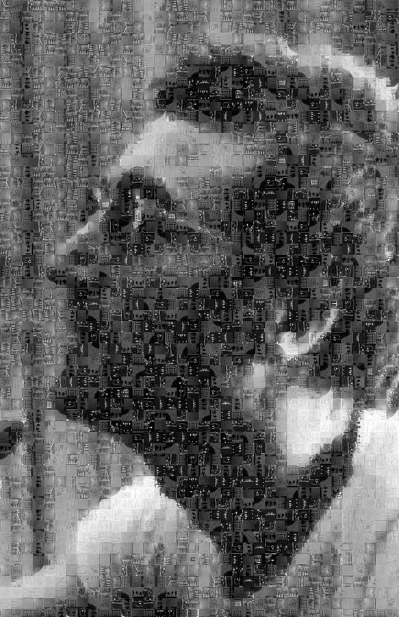 John Lennon Mosaic Image 12 Photograph by Steve Kearns