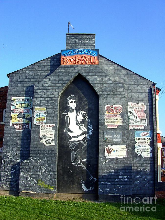 John Lennon Mural Liverpool UK Photograph by Steve Kearns