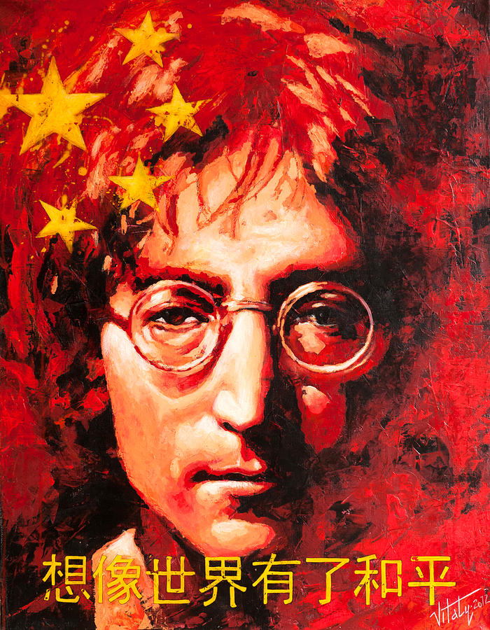 John Lennon  - John Lennon  by Vitaliy Shcherbak