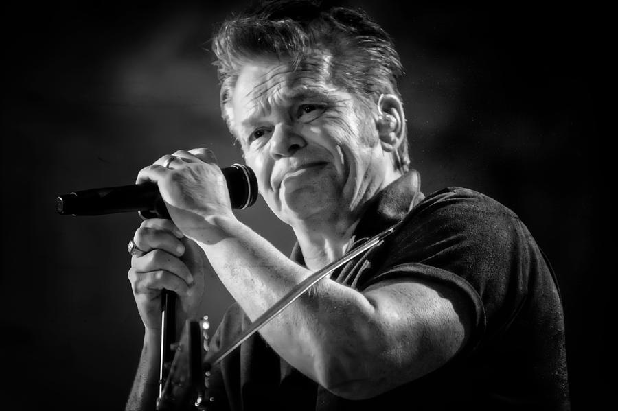 John Mellencamp in Black and White - Farm Aid Photograph by Jennifer Rondinelli Reilly - Fine Art Photography
