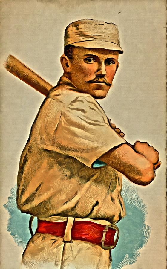 John Montgomery Ward Painting by Florian Rodarte