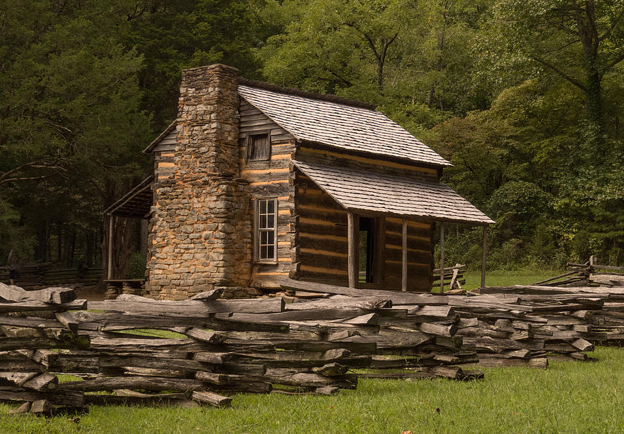 John Oliver Cabin Photograph by Cindy Haggerty