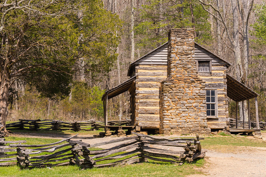 John Oliver Cabin In Cades Cove Photograph By John Carroll Pixels