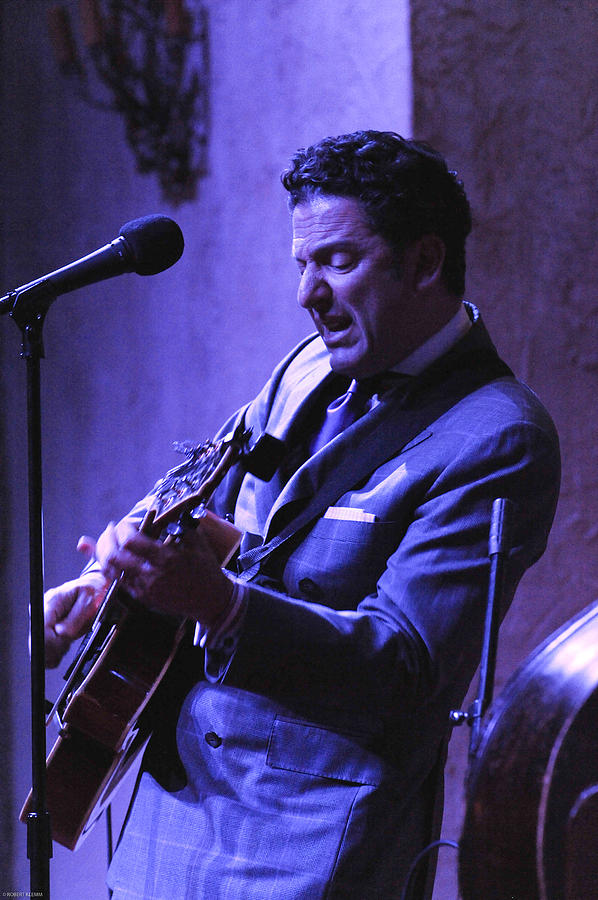 John Pizzarelli On Guitar Photograph by Robert Klemm