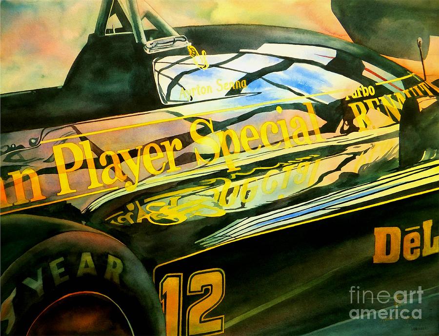 John Player Special Painting by Robert Hooper
