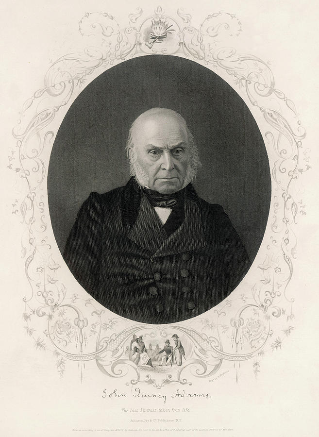 John Quincy Adams (17671848) Sixth Drawing by Mary Evans Picture Library