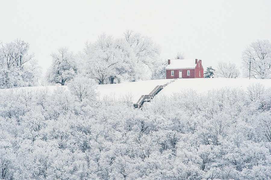 John Rankin House In Winter Photograph by Tom Patrick / Design Pics