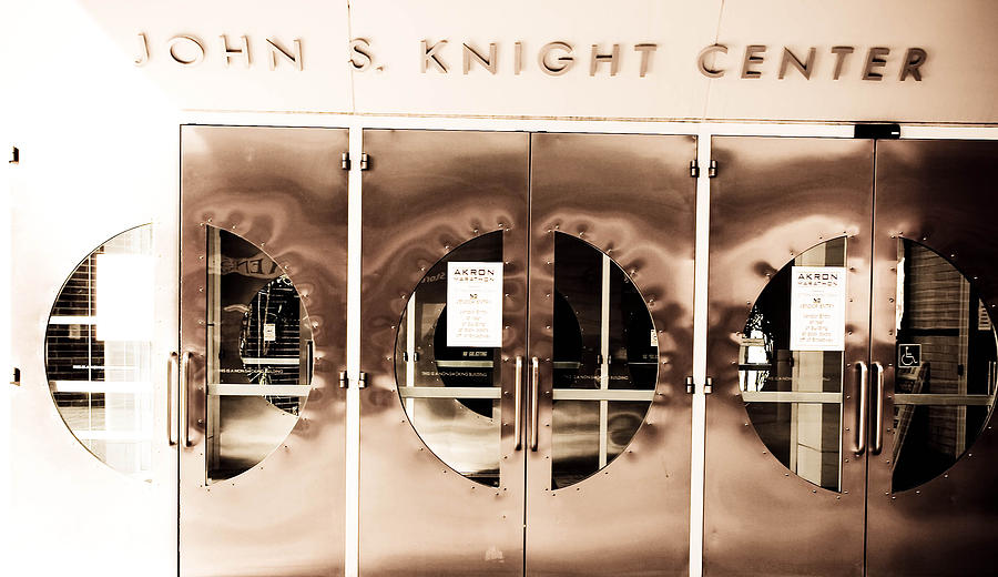 John S Knight Center Photograph by Michael Sienerth Fine Art America