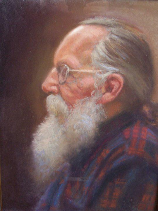 John the Grey Beard Painting by Dave Holman - Fine Art America