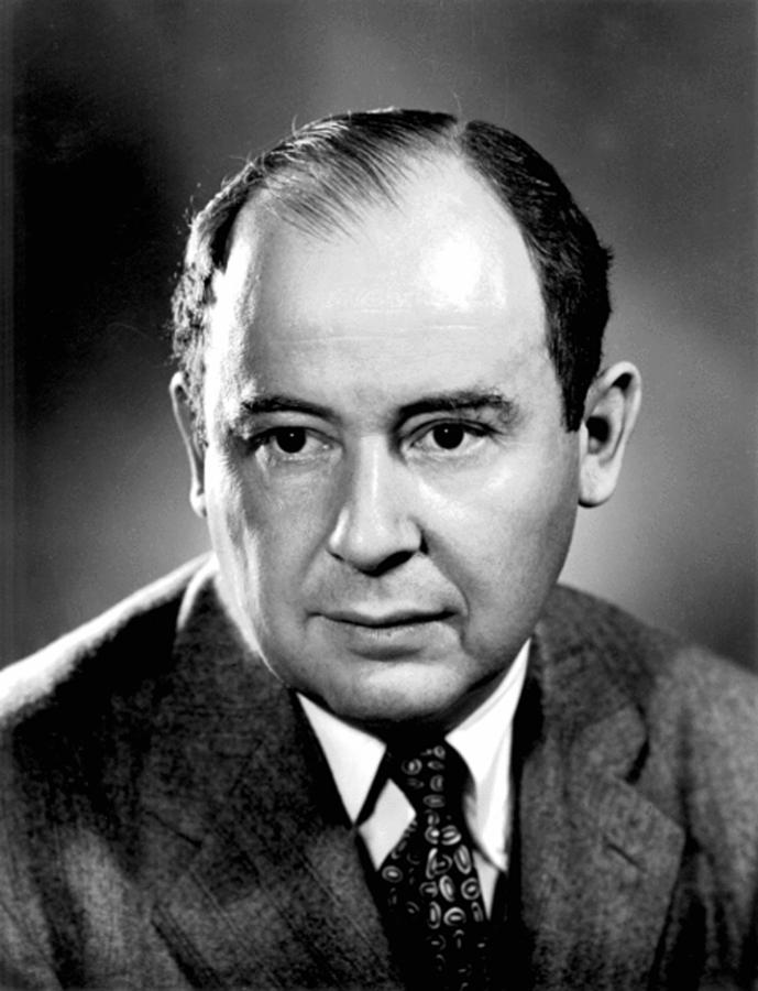 John Von Neumann, Hungarian-american Photograph by Science Source