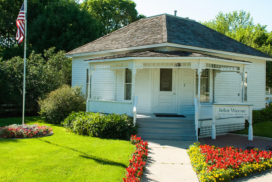 John Wayne Birthplace Home in Winterset Madison County Iowa Photograph ...