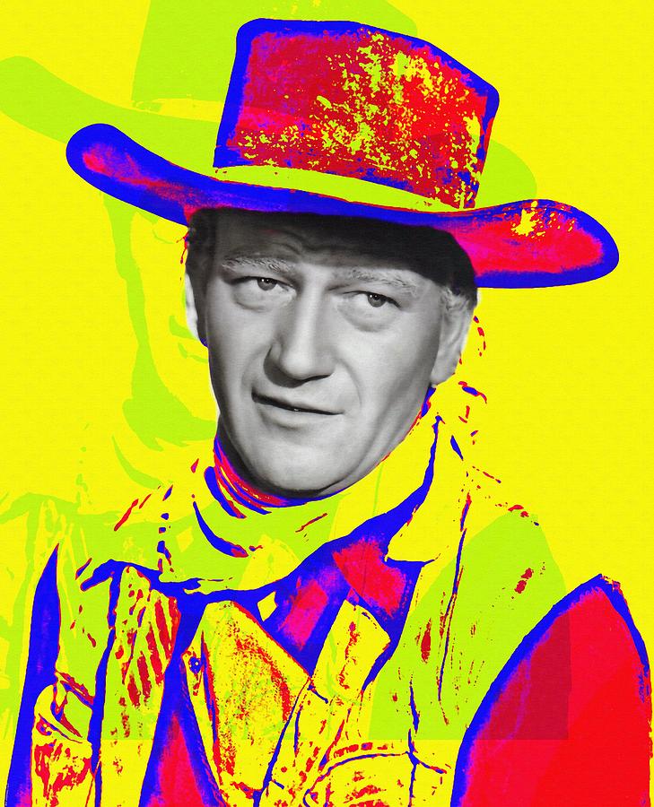 John Wayne Photograph - John Wayne in Red River by Art Cinema Gallery