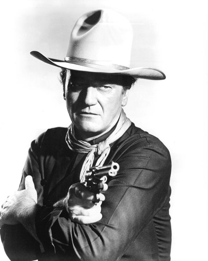 John Wayne In The Man Who Shot Liberty Valance Photograph by Silver Screen