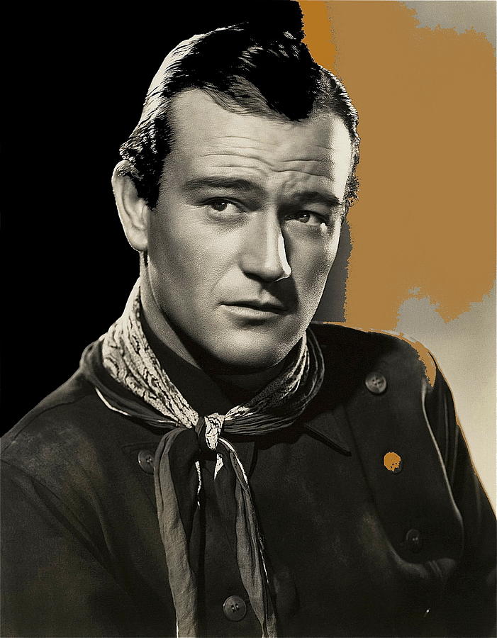 John Wayne  publicity photo in costume Stagecoach 1939-2009 Photograph by David Lee Guss