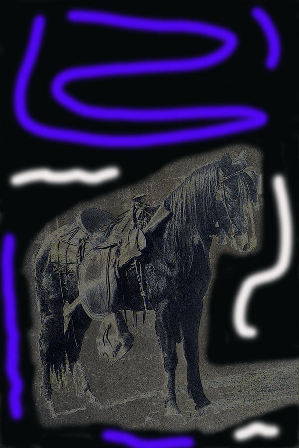 John Wayne The Horse Soldiers homage #2 1959 c.1880 Photograph by David Lee Guss