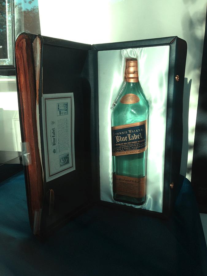 Johnnie Walker - Blue Label Photograph by Richard Reeve