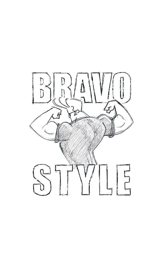 Johnny Bravo - Bravo Style Digital Art by Brand A