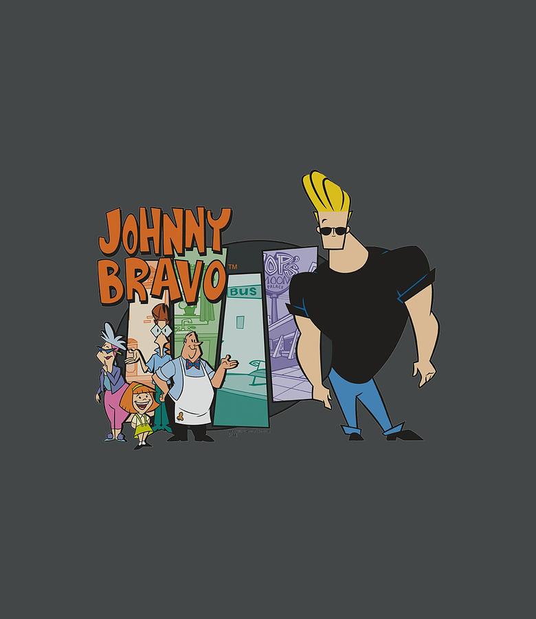 Johnny Bravo Digital Art - Johnny Bravo - Johnny And Friends by Brand A