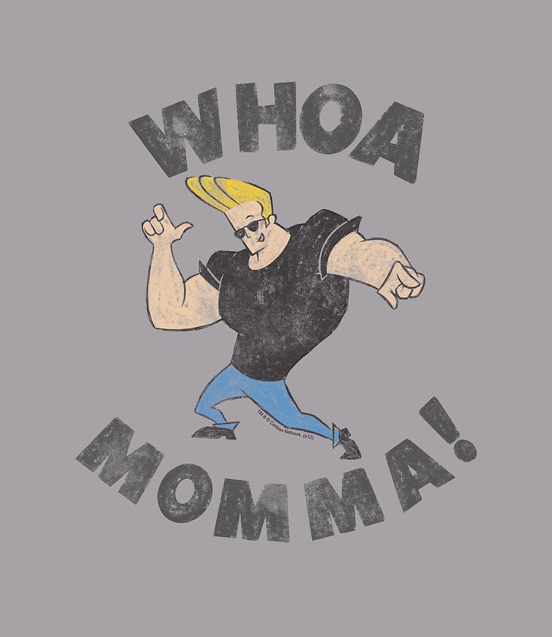 Johnny Bravo Digital Art - Johnny Bravo - Whoa Momma by Brand A