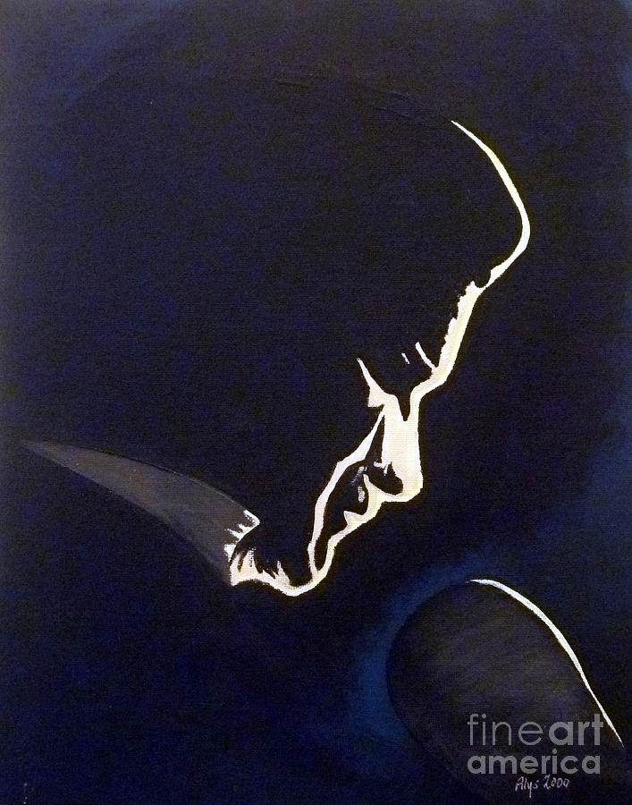 Johnny Cash Painting by Alys Caviness-Gober