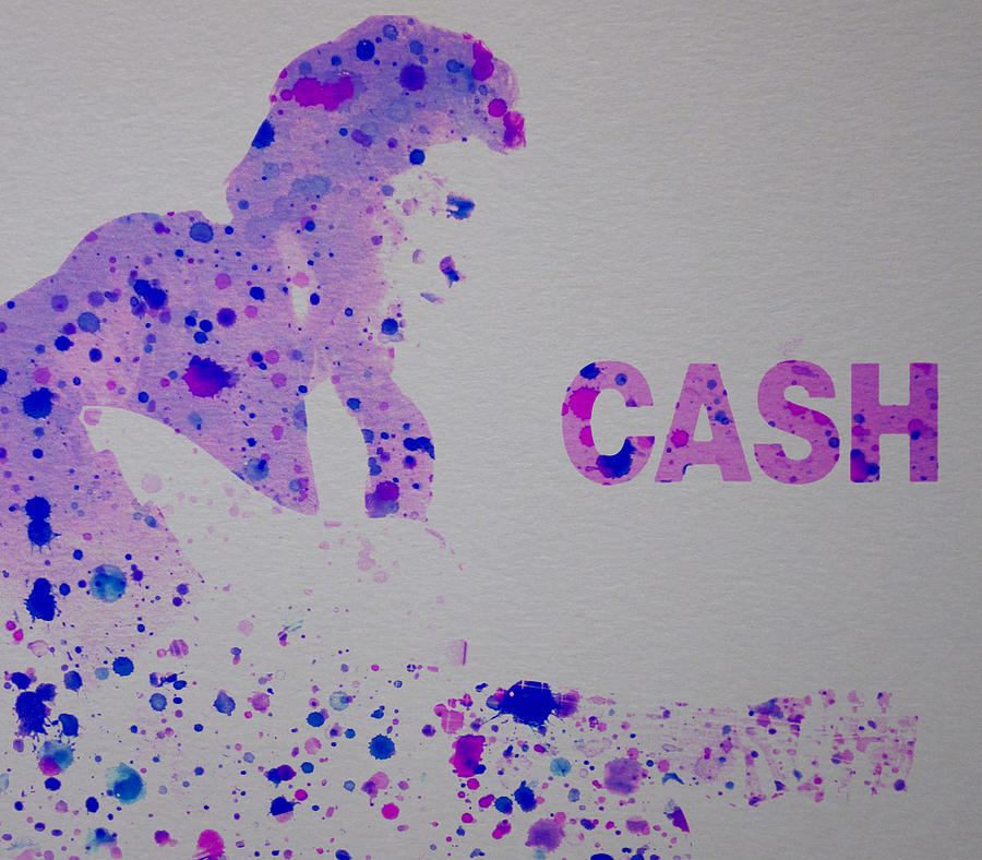 Johnny Cash Digital Art by Brian Reaves