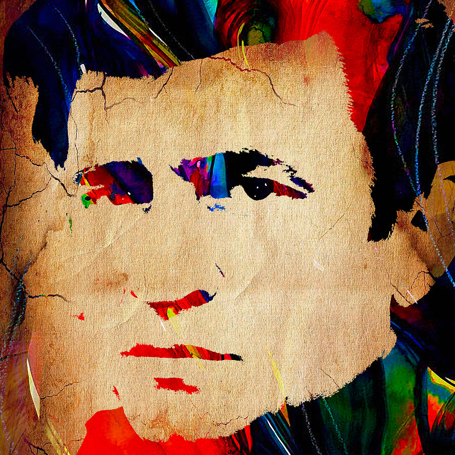 Johnny Cash Mixed Media - Johnny Cash Collection by Marvin Blaine