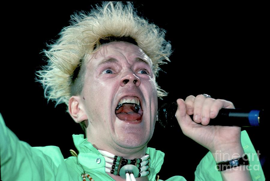 John Lydon Photograph by Concert Photos - Pixels