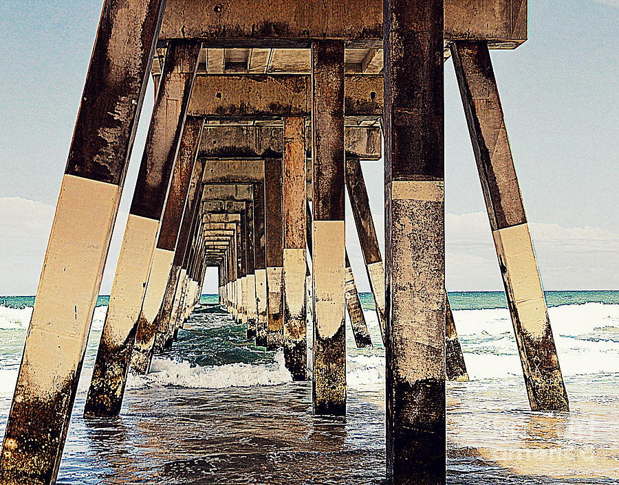 Johnny Mercer Pier Photograph by Amy Lucid