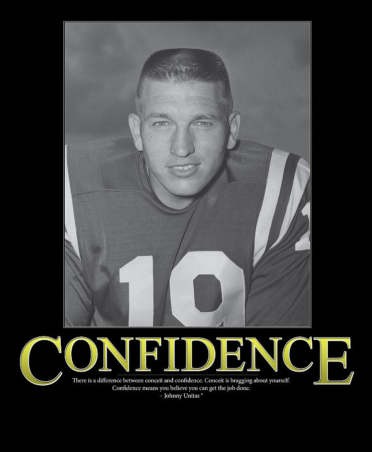 Johnny Unitas Confidence Photograph by Retro Images Archive