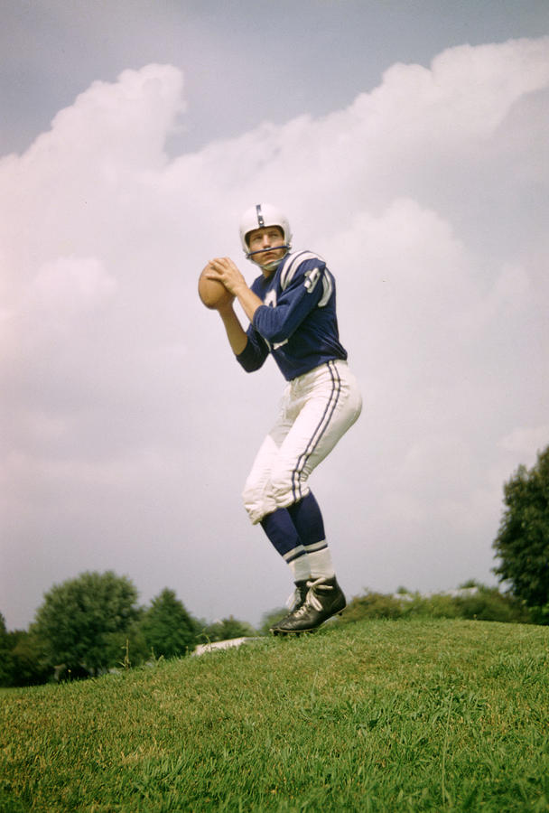 Johnny Unitas Set To Throw Photograph by Retro Images Archive