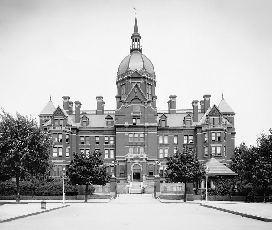 Johns Hopkins, C1900 Photograph by Granger