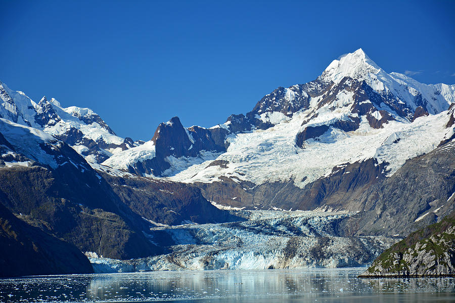 Johns Hopkins Glacier in Glacier Bay Alaska Photograph by Nina Bowling ...