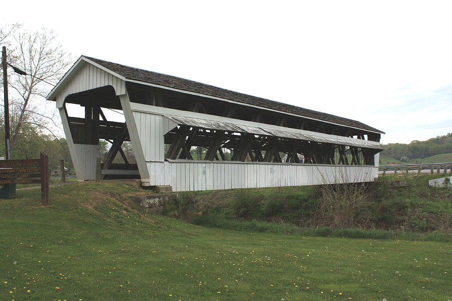 Johnston Covered Bridge Photograph