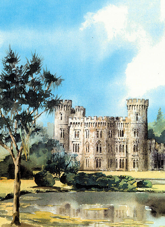 WEXFORD Johnstown Castle Mixed Media by Val Byrne