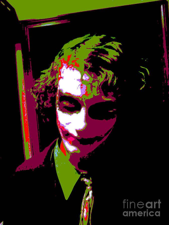 Joker 7 Digital Art by Alys Caviness-Gober